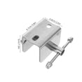 thumbnail image 2 of LABSERRON 1Set Stainless Steel Badminton String Tensioner for Durable Performance and Portable Storage 9.7x6.8x5In, 2 of 6
