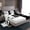 Black White, variant on Homewish Mr and Mrs Full Size Sheets, Black White Couples Print Bed Sheets, Romantic Valentines Day Sheet Sets, Lightweight Room Decor, 4-Piece