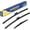 Top Lock, variant on 3 wipers Factory Replacement for Benz GL-Class 2013-2016 GL450 GL350 GL550 ML-Class 2012-2015 ML350 ML550 ML63 GLE-Class 2016-2017 Original Equipment Wiper Blades 26"+23"+12"(Set of 3) Top Lock