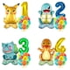 thumbnail image 1 of Juego de 12 globos de Pokémon Pikachu para decoración de fiestas infantiles, Charmander, Squirtle, Bulbasaur, globo de aluminio para cumpleaños, regalo de muñeca de juguete, 1 of 5