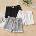 thumbnail image 2 of Akiihool Toddler Girls' Tag-Free Cotton Underwear (Grey,8-9 Years), 2 of 5