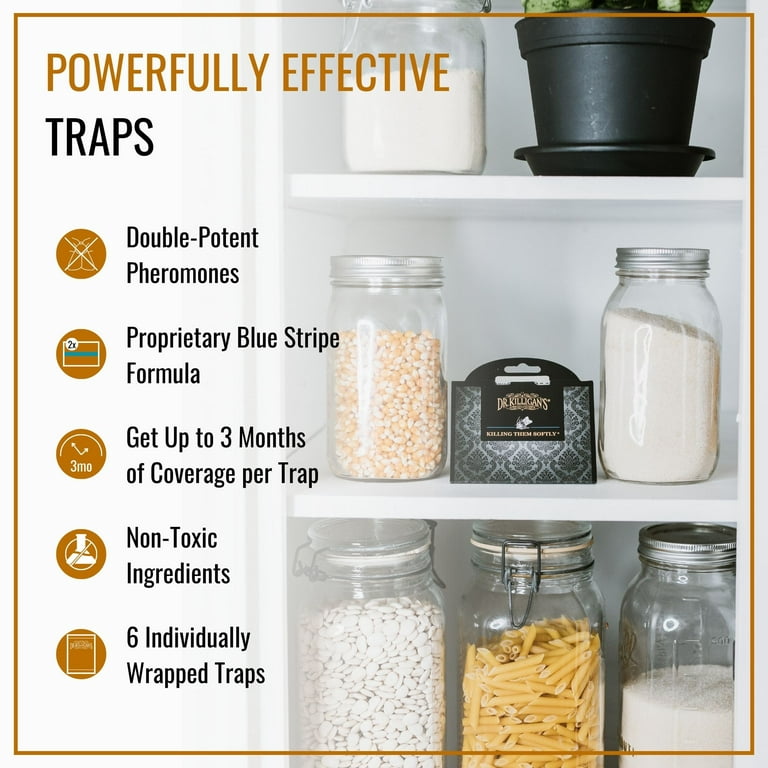 Non-Toxic Indoor Birdseed and Pantry Moth Traps Plus Palestine