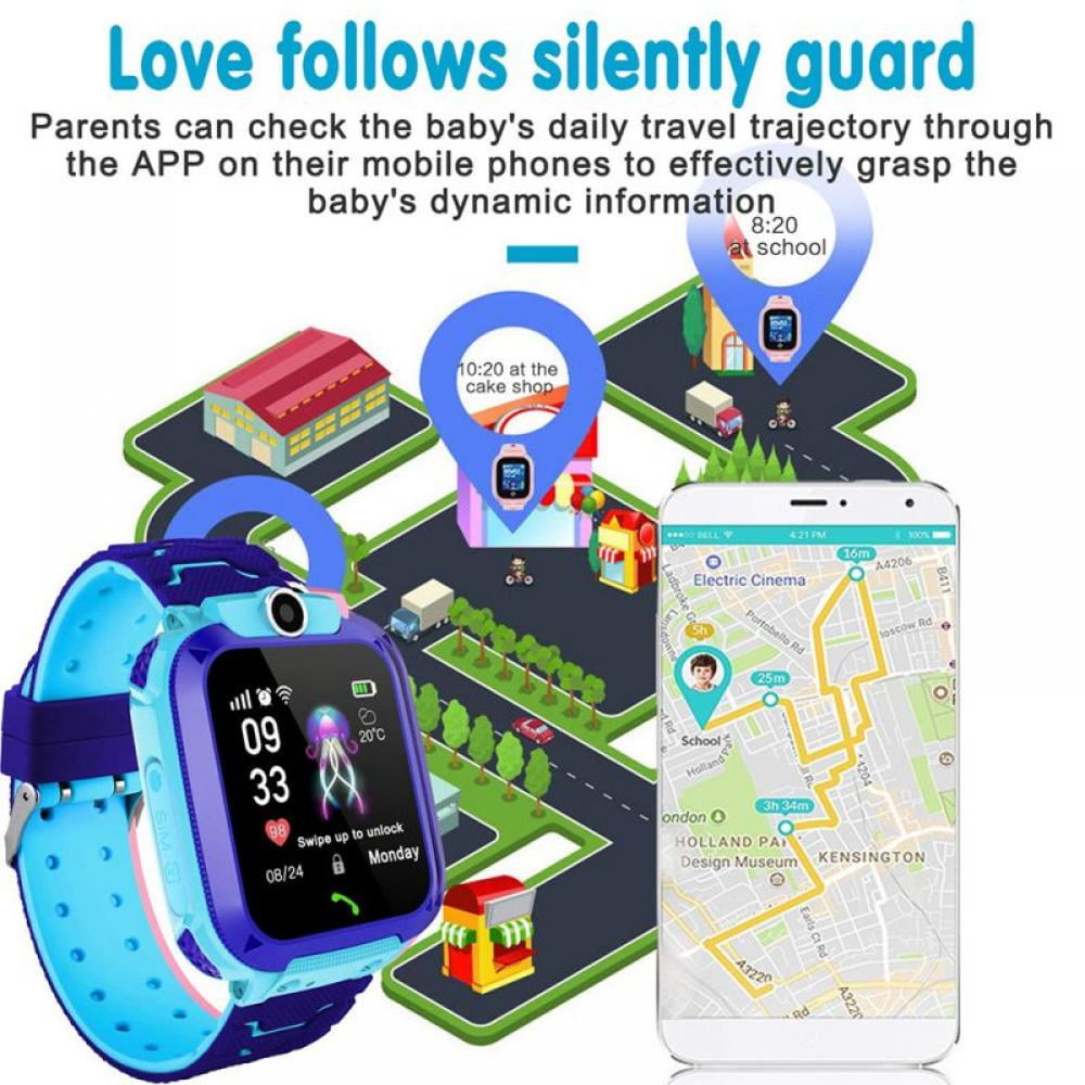 Buy Clearance Newway Children Smart Watch Waterproof 1.44 Inch Touch Screen Wristwatch Wearable