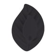 thumbnail image 5 of Unique Bargains 1pc Leaves Shape Bath Brush 5.16"x3.54"x2.01" Black, 5 of 6