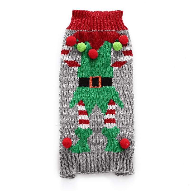 Christmas Clown Sweater With Pet Autumn 