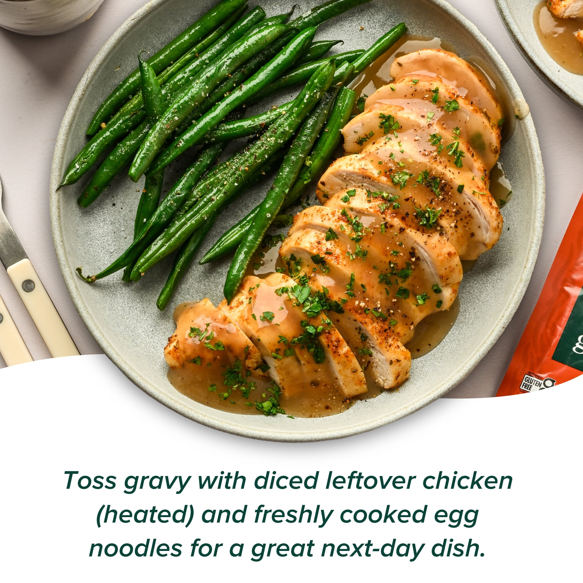 (6 pack) Simply Organic Roasted Chicken Gravy Seasoning Mix, .85 oz Packet