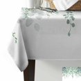 thumbnail image 3 of Teal Eucalyptus Leaves Tablecloth Rectangle Table Cloth 60x102 , Waterproof Tablecloth Outdoor Table Cloth, Spring Floral Summer Botanical Washable Table Cover for Kitchen Dining Party, 3 of 8