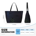 thumbnail image 4 of Fotbe Modern Hexagonal Neon Grid Bolsa de Viaje para Playa - Resistente al Agua, Bolsa Tote de Gran Capacidad y Ligera con 7 Bolsillos para Mujeres y Hombres, 4 of 7