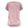 thumbnail image 5 of MuXiKeJi Clothes Tops for Women Summer V-Neck Tie Front Peasant Blouses Casual Puff Sleeve Loose-Fit Flowy Shirts Beach Vacation, 5 of 5