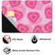 thumbnail image 3 of Pegatina para tarjeta de crédito con forma de corazón rosa, para tarjeta de débito, sin burbujas, delgada, pequeña, personalizada, para proteger tarjetas bancarias, a prueba de rayones, 7,3 x 5,4, 3 of 6