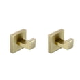 thumbnail image 1 of Gancho de Baño Billuyoard Albornoz Acero Inoxidable Cuadrado Dorado 2Conjunto, 1 of 6