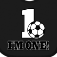 thumbnail image 4 of Inktastic First Birthday Soccer 1 Year Old Boys or Girls Baby Bib, 4 of 4