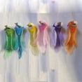 thumbnail image 3 of 2 piezas de plumas artificiales de espuma para pájaros, decorativas para el hogar y la boda. con Clip, 3 of 9