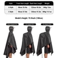 thumbnail image 3 of Imperméable à Capuche, Manteau de Pluie Léger Réutilisable, Poncho de Pluie pour la Randonnée et le Camping, 3 of 6