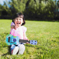 thumbnail image 4 of Mini Plastic Guitar Toy Simulation Ukulele Toy Simulation Musical Instrument for Toddler Kids As Shown, 4 of 6