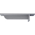 thumbnail image 4 of Ekena Millwork 3"W x 10"D x 2"H Heaton Hidden Support Steel Bracket w/ 6" Support Depth, Hammered Light Blue, 4 of 11