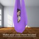 thumbnail image 5 of Muyoka Columpio de terapia Kyoffiie Columpio sensorial colgante de nailon respetuoso con la piel con alta capacidad de carga Hamaca elástica ajustable para niños para niños Adultos Niños al aire libre Muyoka Hogar, 5 of 7