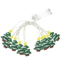 Dengmore A String of Christmas Lights Christmas Lights 9.84FT 20 LED Battery Operated String Lights Cute For Window Indoor Outdoor Decor Christmas Party Decorations