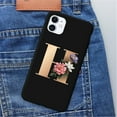 thumbnail image 6 of Fashion Rose Gold 26 Letters Phone Case for iPhone 12 Mini Case - P, 6 of 12
