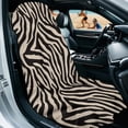 thumbnail image 3 of XYZCANDO Zebra Print Cover Car Seat Towel Cover Water Resistant for Swimming Beach, Soft Washable Car Cushion Seat Covers Breathable, 3 of 11