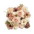 thumbnail image 2 of Caja de flores artificiales, arreglos florales falsos creativos para de novia, decoración del hogar y despedidas de soltera., 2 of 9