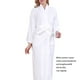 thumbnail image 2 of Qarigey de noche Traje de casa Cinturón Albornoz Verano Con capucha Suavidad atractiva Ropa de dormir sexy Tallas grandes Manga larga Lavable Pijama Blanco METRO (50-168 CM) Qarigey AP019235-10, 2 of 6