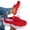 Red, variant on Womens Orthopedic Sneakers Comfortable Mesh Lace up Sports Shoes Breathable Wedge Platform Casual Walking Shoes Lightweight Arch Support Anti-Slip Sneakers for Outdoor Running Gym(Beige, 5.5)