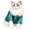 Green, variant on Apparel Cooling Outfit for Cats Boy Girl Large Cats for Indoor and Outdoor Use Thin T-shirt Clothes Outfit for Pet