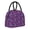 Black, variant on Horeoi Retro 80s Style Pattern Large Insulated Lunch Bag for Work, School, Picnic - Waterproof, Durable Oxford Cloth, Comfortable Handle-Light Grey