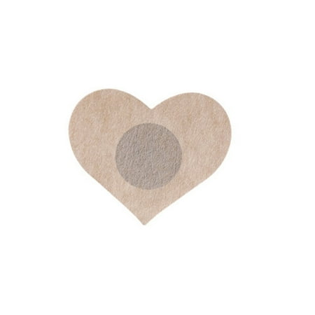 

YWDJ Sticky Bras for Women Nipple Cover Sticker Invisible Breathable Disposable Nipple Cover Sticker Khaki B