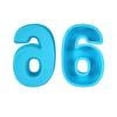 thumbnail image 1 of PEONAVET Cookie Mols Birthday Number Cake Molds Pizza Pan Baking Cake Bread Kitchen DIY Mould, 1 of 3