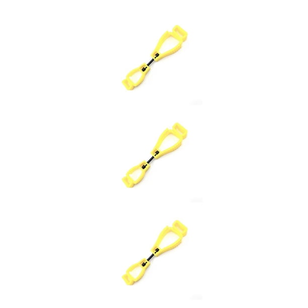 Riwesomey Glove Grabber Clip Anti-pérdida Cintura Hebilla Clips Plástico Antideslizante Guantes Keeper para Trabajadores Laborales Jardines Type3 NO3