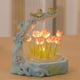thumbnail image 2 of Tulip Night Light Battery Operated Tulip Flower Table Lamp Cute, 2 of 5