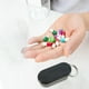 thumbnail image 5 of Dispensador divisor de medicamentos de plástico | Cortador de dosis ajustable para tabletas y cápsulas | Organizador de pastillas portátil para viajes, oficina, hogar y gestión de la salud | Diseñ, 5 of 5