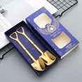 thumbnail image 1 of 2 Uds Cucharas De Café En Forma De Pala De Acero Inoxidable Para Niños Cucharas De Helado Aptas Para Lavavajillas Cucharas De Té Creativas Regalo Para Regalo De Cumpleaños Regalo De Año Nuevo Fiesta V Muyoka Hogar, 1 of 1