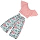 thumbnail image 3 of Trajes De Verano Para Niñas, Ropa De Niña Ropa De Verano Para Niñas Pequeñas Ropa Para El Verano Para El Día De Acción De Gracias Para La Pascua Para El Cumpleaños Cergrey Rosa 100cm, 3 of 8