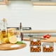 thumbnail image 5 of Contenedor de almacenamiento de alimentos con tapas transparentes, contenedor de despensa de plástico, organizador de despensa, apto para lavavajillas, para cocina, gran capacidad, duradero,, 5 of 8