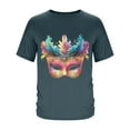 thumbnail image 4 of Tops para hombre, blusas y camisas de manga corta con cuello redondo para hombre, camisetas casuales con estampado de moda para hombre, blusa de manga corta, blusa de poliéster para hombre., 4 of 5