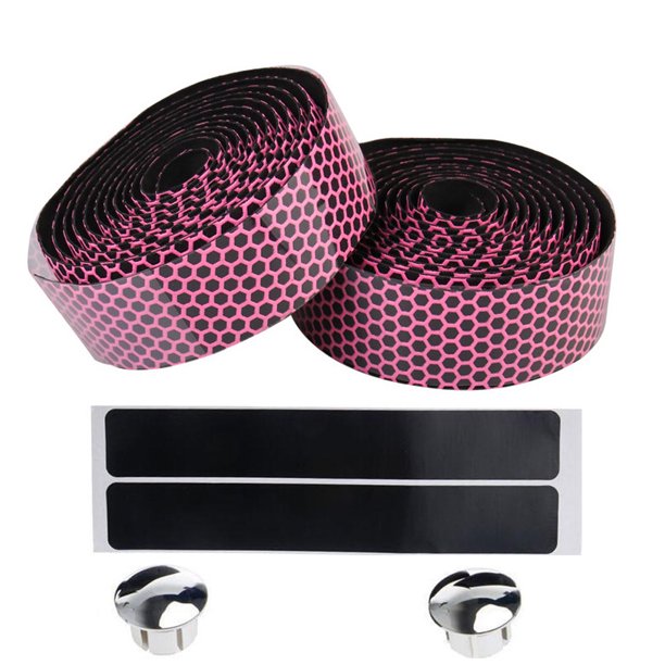 Cintas de manillar 2 rollos de cintas para manillar de bicicleta MTB, cinta para manillar de bicicle Tomshoo Cintas de manillar