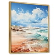 thumbnail image 2 of Designart "Beach Photo Coastal Expressions II" Nautical & Beach Floater Framed Wall Decor, 2 of 7
