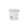 thumbnail image 2 of Joernso Home Kitchen Transparent Thick Plastic Sealed Grains Storage Box Jar with Scale, 2 of 5