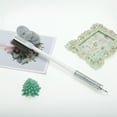 thumbnail image 6 of Unique Bargains 1 Pc Double Sided Wave Handle Bath Brush for Bathroom 16.93"x4.13"x3.94" Gray White, 6 of 6