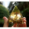 thumbnail image 5 of Pirámide de cristal de energía para meditación y curación de chakras, piedras preciosas piramidales para decoración de habitaciones Feng Shui (estilo 7) JAMW Sencillez, 5 of 5