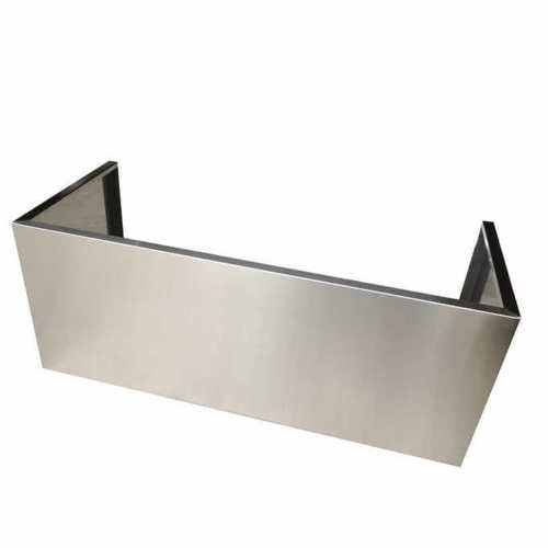NXR Stainless Steel Range Hood Chimney Cover Extension, 48"