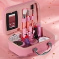 thumbnail image 2 of Kit de maquillaje para niñas, juego de simulación interactivo lavable, juego de cosméticos, juego de juguetes de maquillaje, 2 of 8