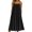 Black, variant on Tqcoqu Women's Pleated Midi Dressed,Spaghetti Strap Sleeveless Loose Summer Sundress,Loose Flowy Beach Vacation Sundress,Beige Women's S-XXL
