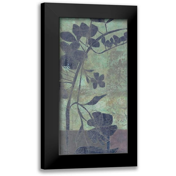 Goldberger, Jennifer 9x14 Black Modern Framed Museum Art Print Titled - Forgotten Whimsy II