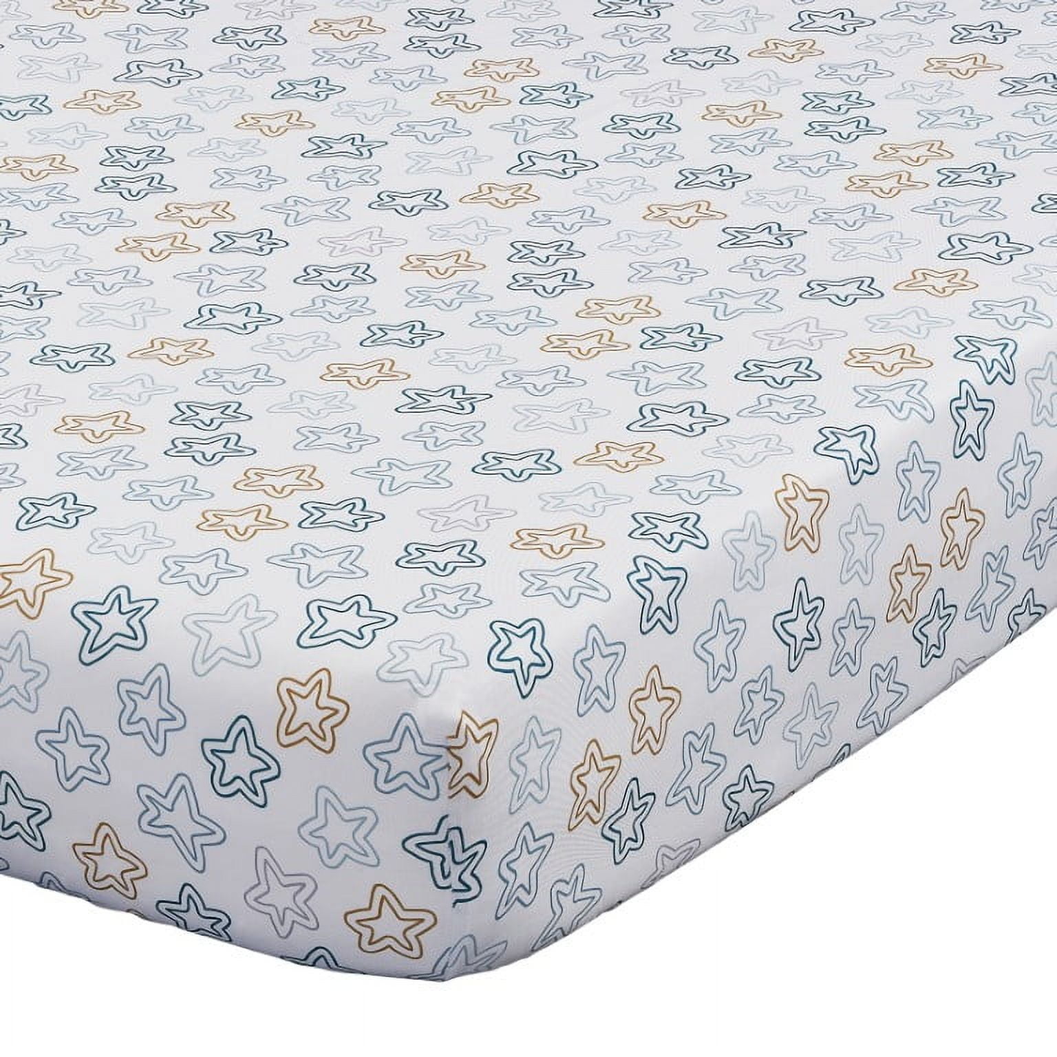Oxford Baby Shining Stars (3 Pc Crib Nursery Bedding Set)