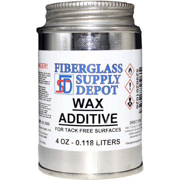 Fiberglass Supply Depot Wax Additive 4 oz Surfacing Agent for use