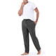 thumbnail image 4 of Pantalón para dormir de punto Fruit of the Loom para hombre, color gris, 4 of 5